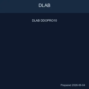 DLAB DDOPRO10
