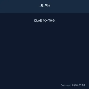 DLAB MX-T6-S